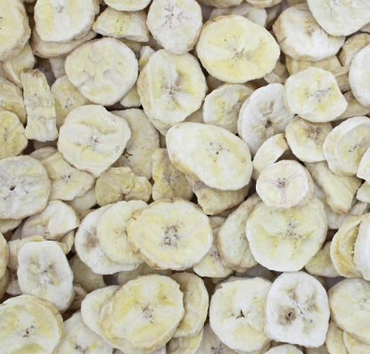 Fruit, Bananas: Freeze-Dried